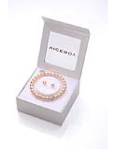 8058K000-67 - Pack de pulsera y pendientes en plata