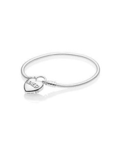 597806-18 - Pulsera Moments en plata de ley Corazón Amado 2