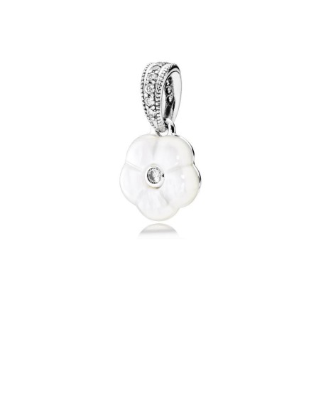 390386MOP - Colgante con circonitas Flor Luminosa