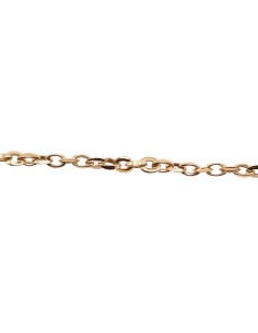 Pulsera oro 18k de eslabones con cierre mosquetón ❤️ 2