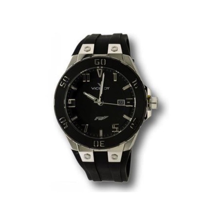 47673-55 - Reloj Viceroy de Hombre. Caja de Acero e Ip negro. Correa de caucho  Negra. Esfe