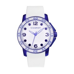 47706-35 - Reloj Viceroy de Mujer. Esfera redonda de color blanco 