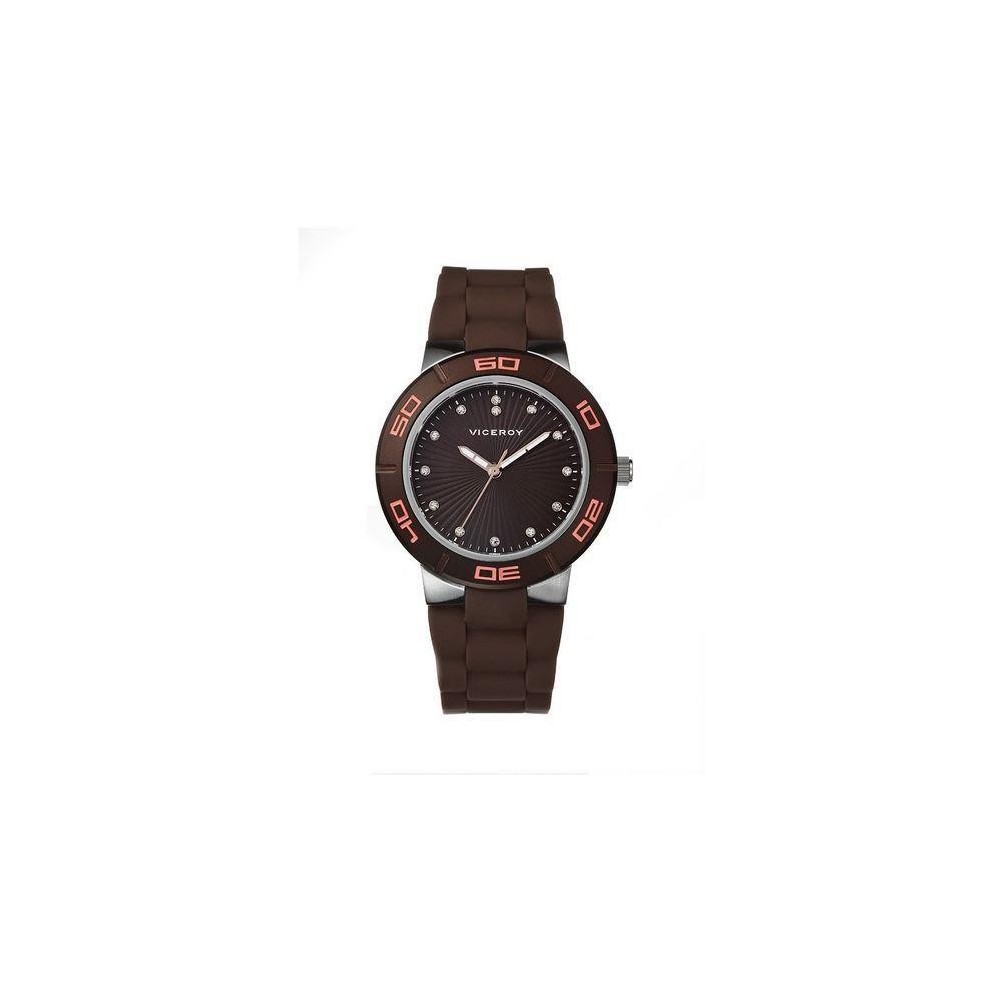 47786-40 - Reloj Viceroy de Mujer. Esfera redonda de color marron 