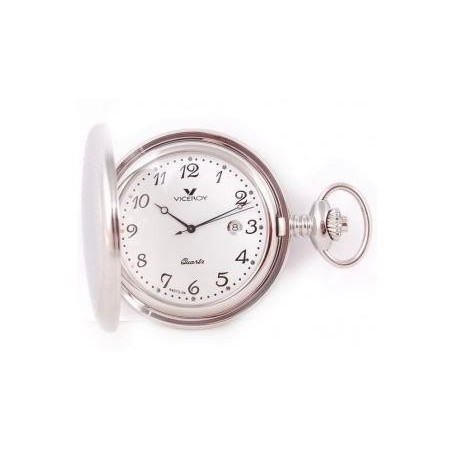 44073-04 - Reloj Viceroy de bolsillo con números. Cuarzo. Esfera blanca