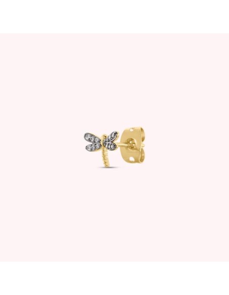 2390107-357-TU - Piercing mini TINY - Oro / Gris