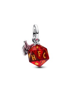 793564C01 - Charm Colgante en plata de ley Dado Club del Fuego Infernal de Stranger Things | Pandora Oficial