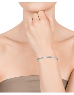 1357P01010 - Pulsera rígida Viceroy Fashion de acero con circonitas para mujer 2